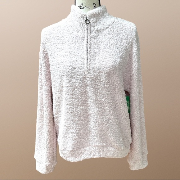 Honeydew Intimates Sweaters - NWT Honeydew Intimates Wish Comfort Queen Pullover 3/4 Zip M